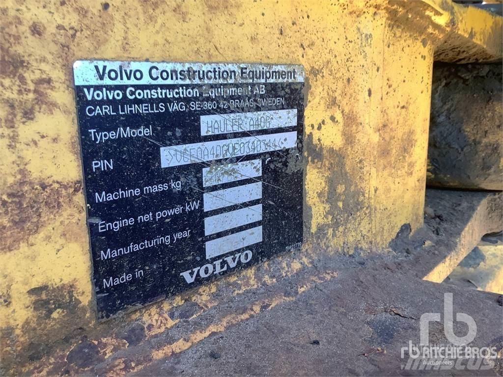 Volvo A40G Rammestyrte Dumpere
