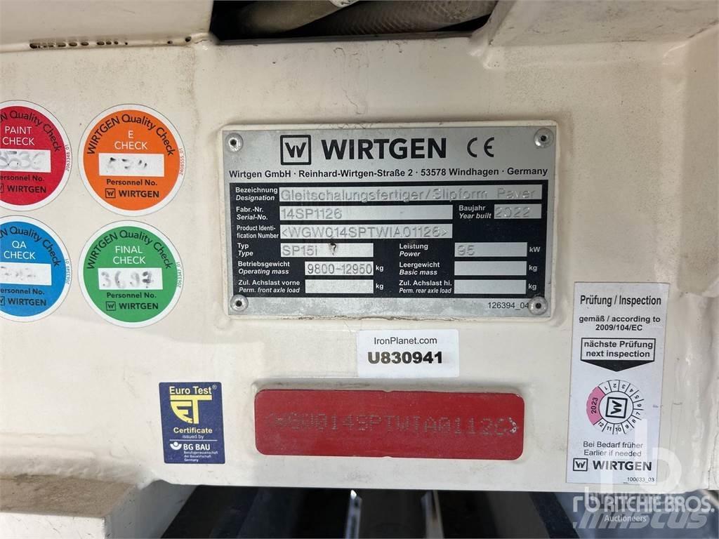 Wirtgen SP15I Betong utleggere