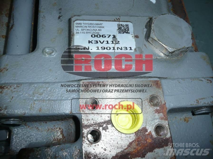 Kawasaki K3V112 Hydraulikk