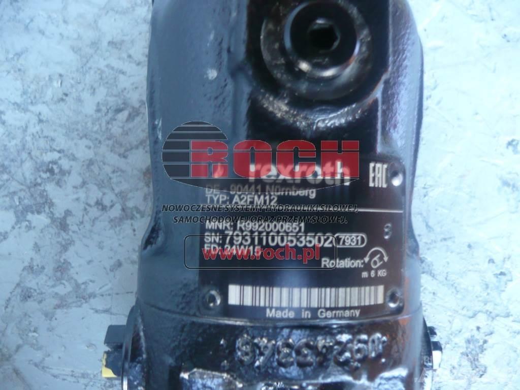 Rexroth A2FM12 Motorer