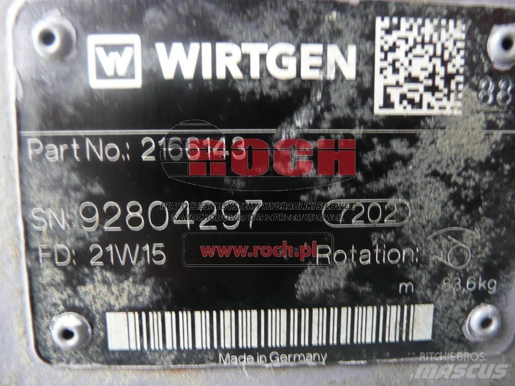 Wirtgen 2166143 Hydraulikk