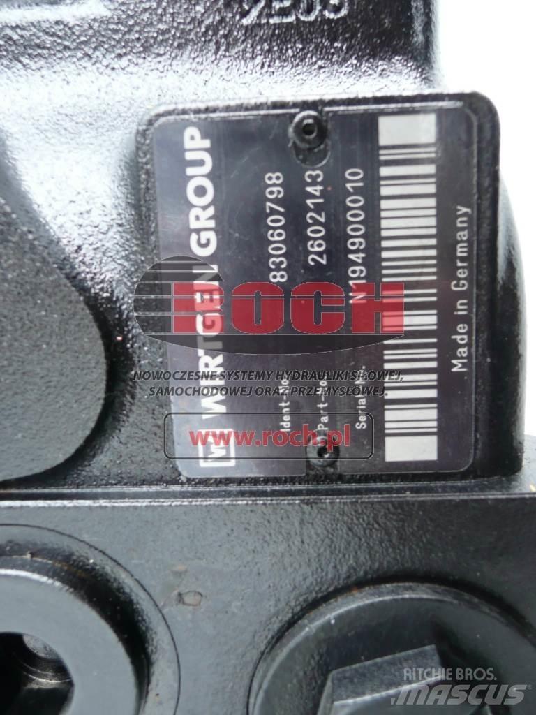 Wirtgen 2602143 83060798 Hydraulikk