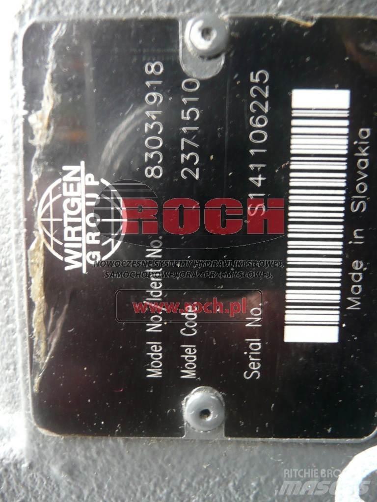 Wirtgen 83031918 2371510 Hydraulikk