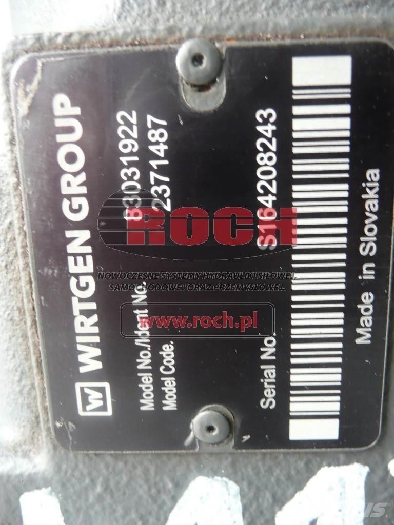 Wirtgen 83031922 2371487 Hydraulikk
