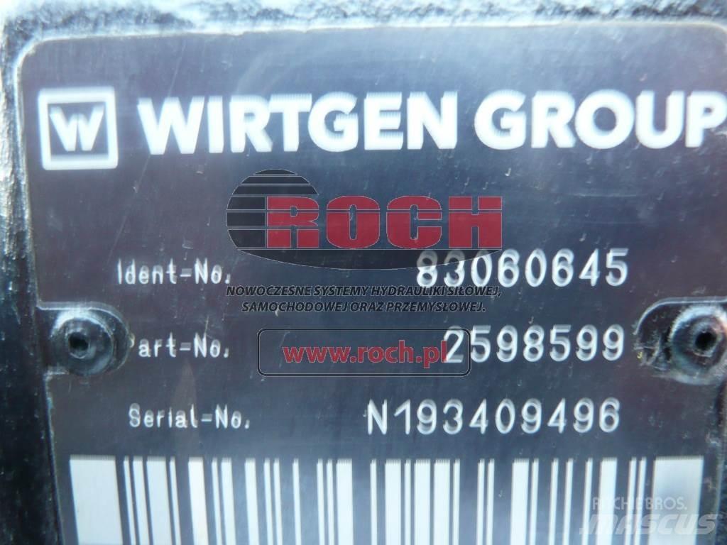 Wirtgen 83060645 2598599 Hydraulikk