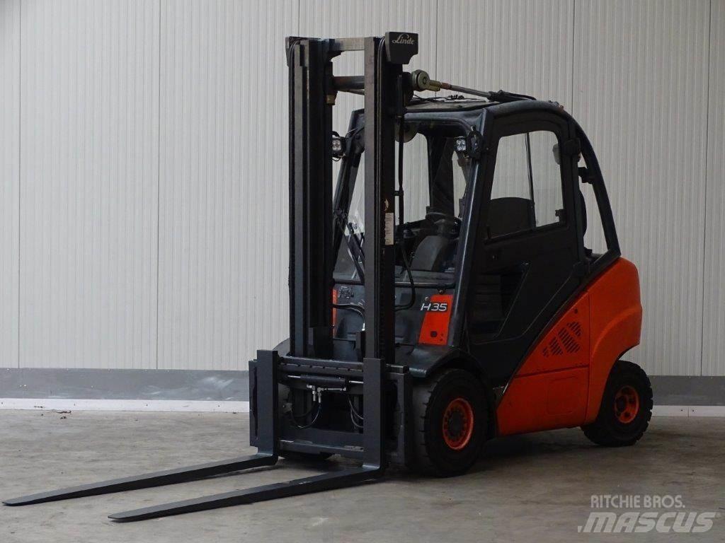 Linde H35D Diesel Trucker