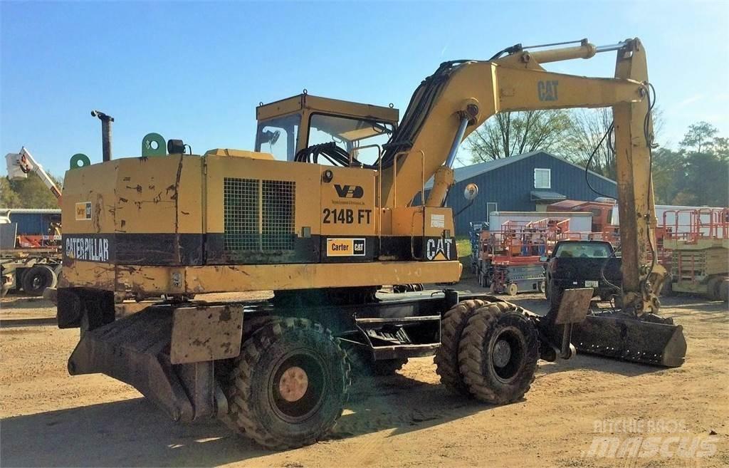 CAT 214B FT Hjulgravere
