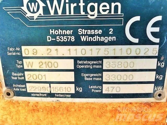 Wirtgen W2100 Anlegg - Annet