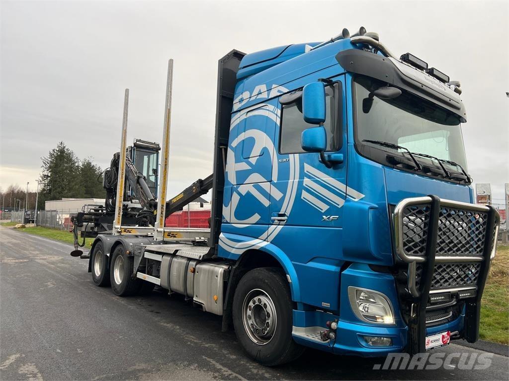 DAF XF530 FAT 6x4 Tømmerbiler