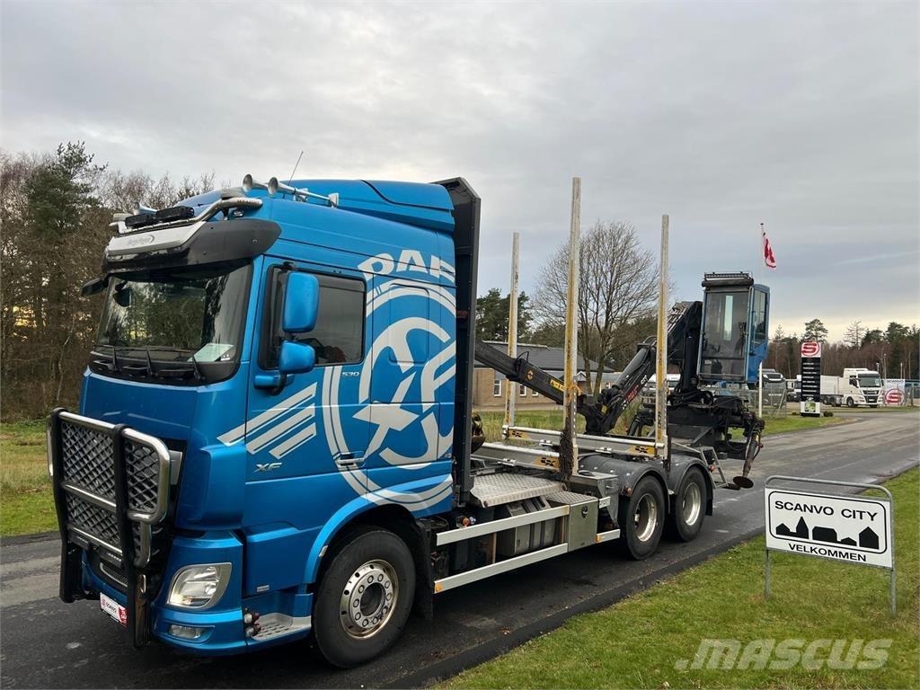 DAF XF530 FAT 6x4 Tømmerbiler