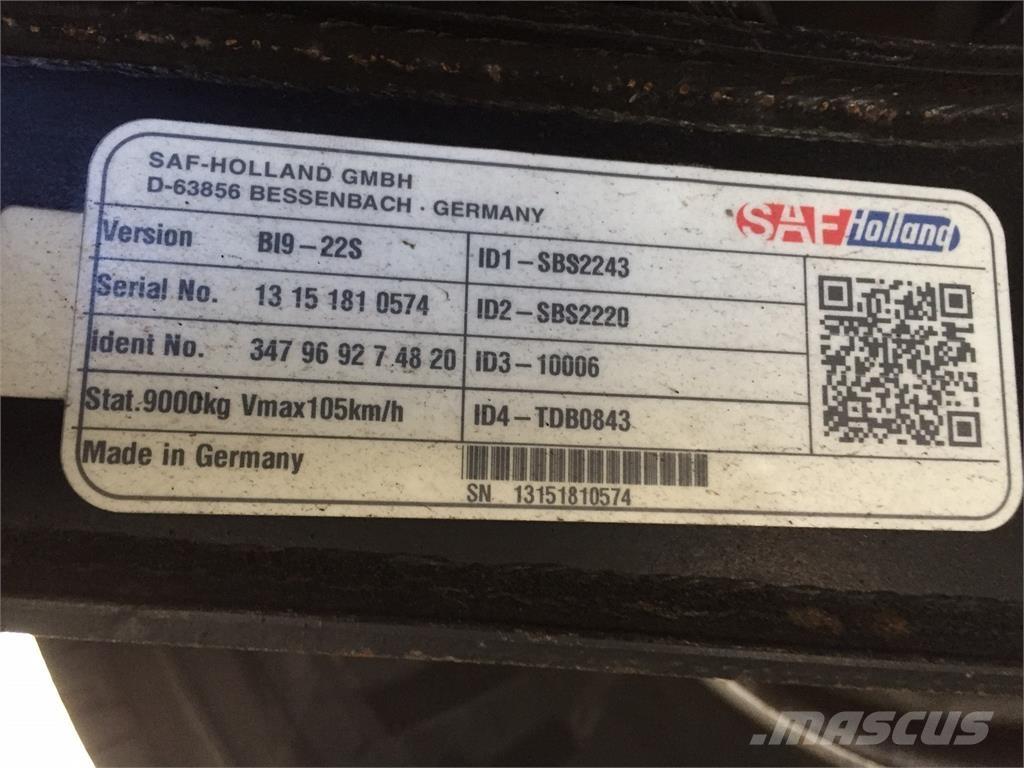  MTDK 13,6 mtr Gardintrailer