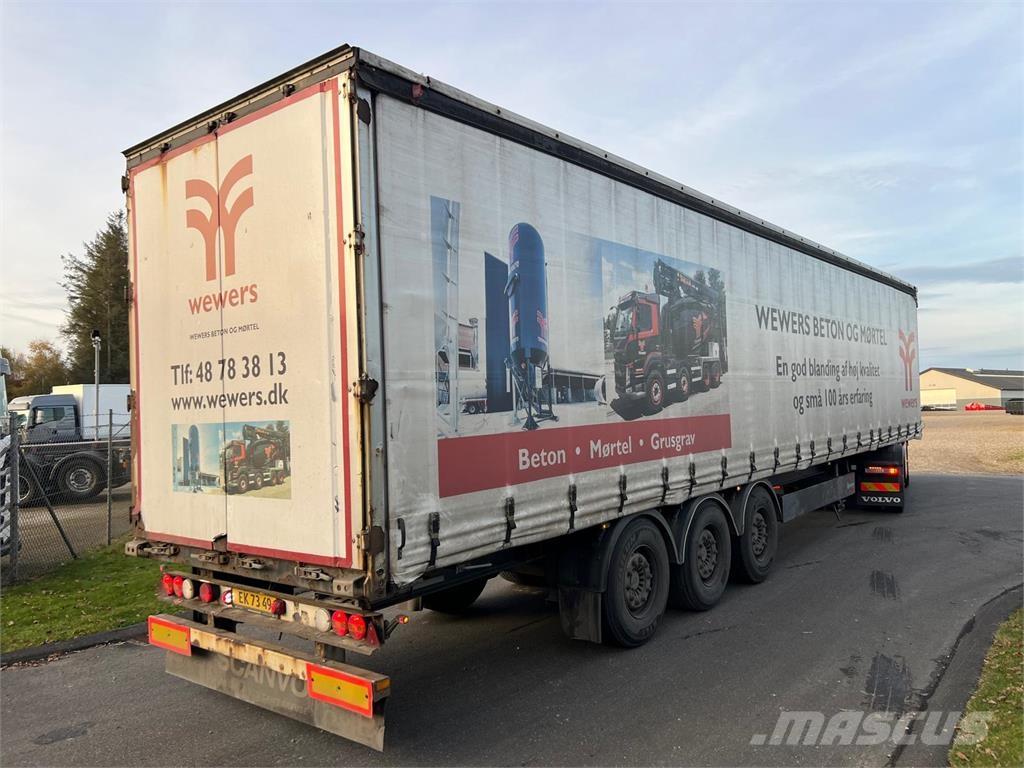  MTDK 13,6 mtr Gardintrailer