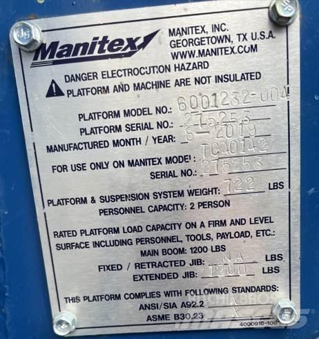 Manitex  Kran deler og utstyr