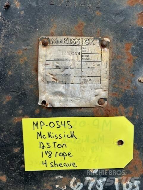  McKissick Kran deler og utstyr