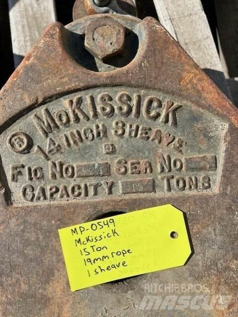  McKissick Kran deler og utstyr