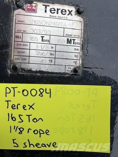 Terex  Kran deler og utstyr