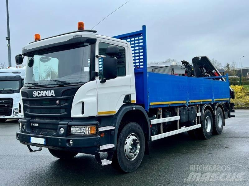 Scania P 410 Kranbil