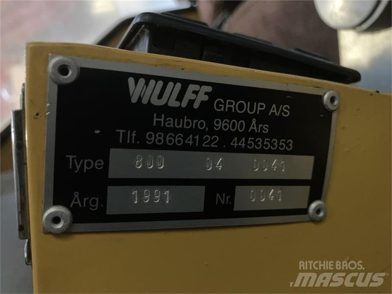 Wulff 800 MPV/redskapsbærer
