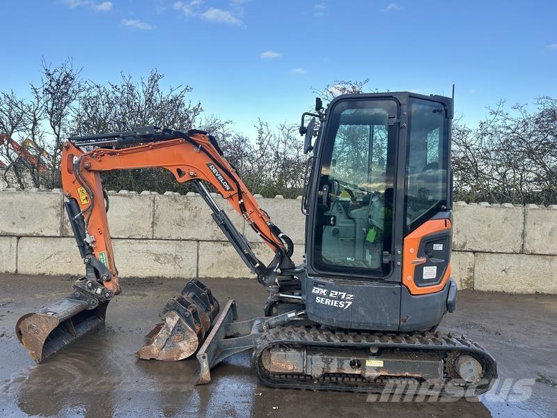 Doosan DX27 Beltegraver