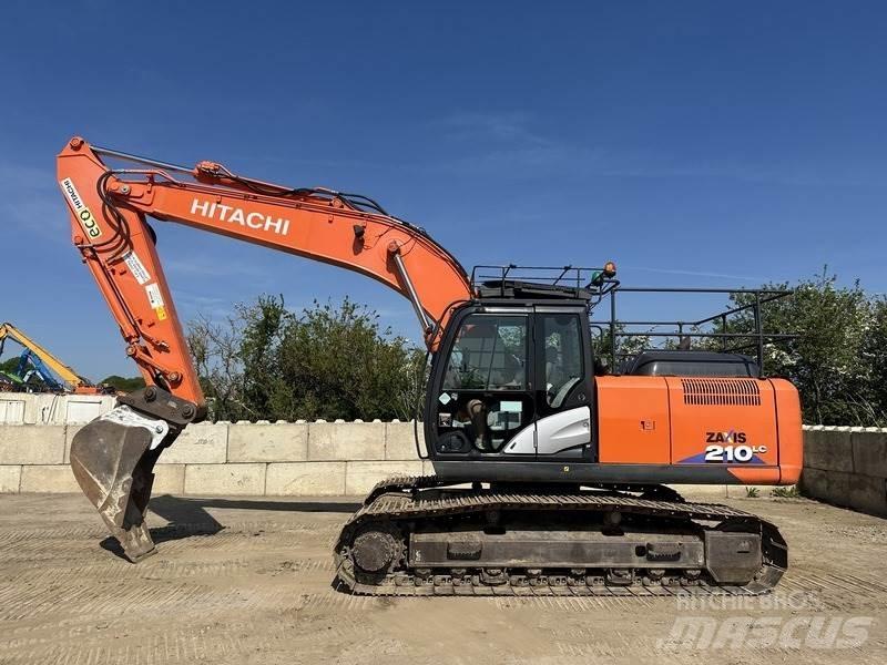 Hitachi ZX210LC-6 Beltegraver