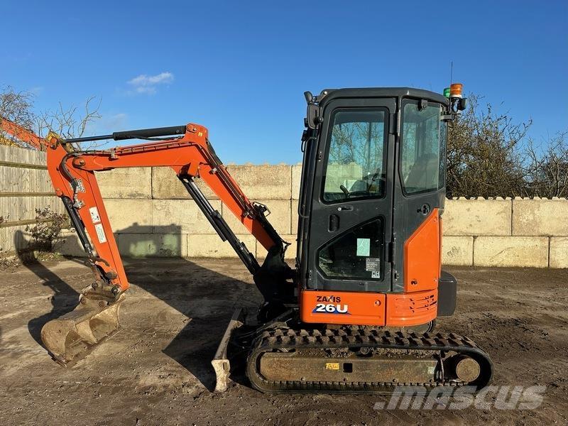 Hitachi ZX26U-6 CLR Minigravere <7t