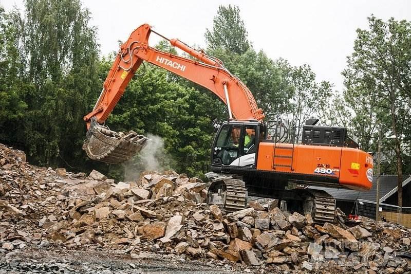 Hitachi ZX490 Beltegraver