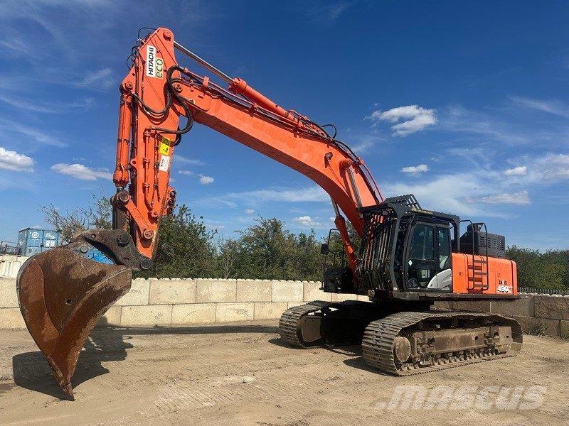 Hitachi ZX490 Beltegraver