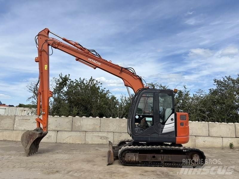 Hitachi ZX85US-5A Gravemaskiner med lang bom