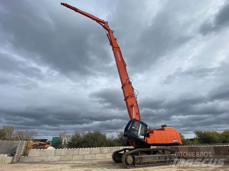 Hitachi ZX870 Gravemaskiner for riving
