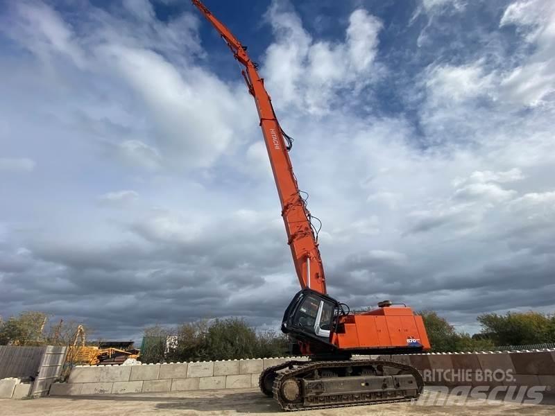 Hitachi ZX870 Gravemaskiner for riving