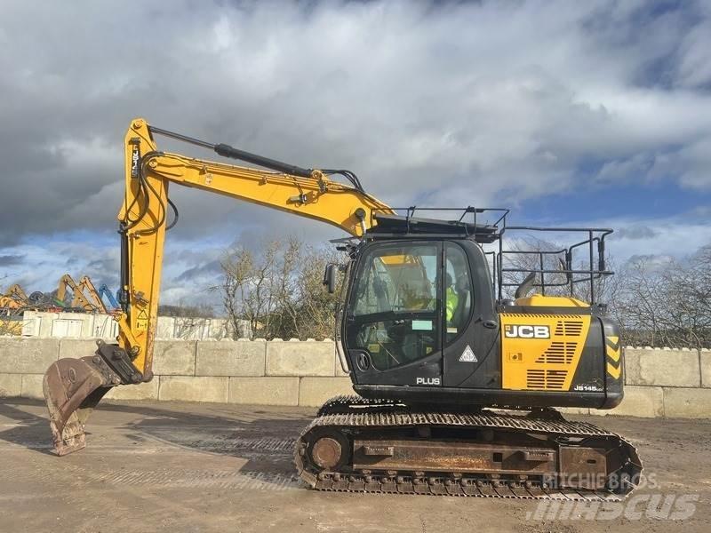JCB JS145 LC T4 Beltegraver