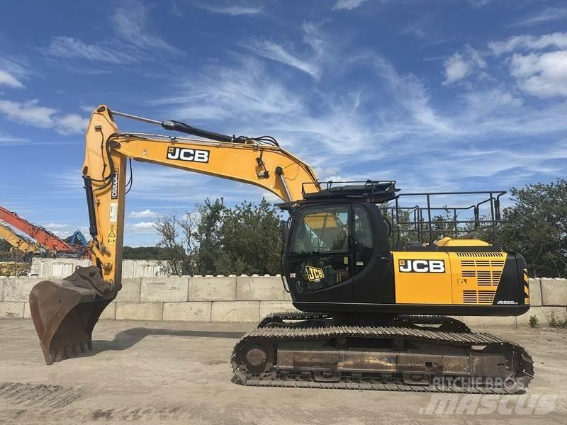 JCB JS220 LC Beltegraver
