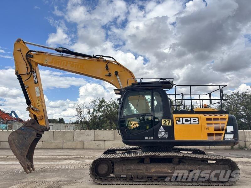 JCB JS220 LC Beltegraver