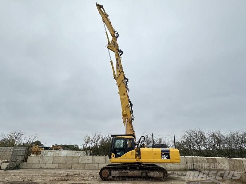 Komatsu PC340 HRD-7 Gravemaskiner for riving