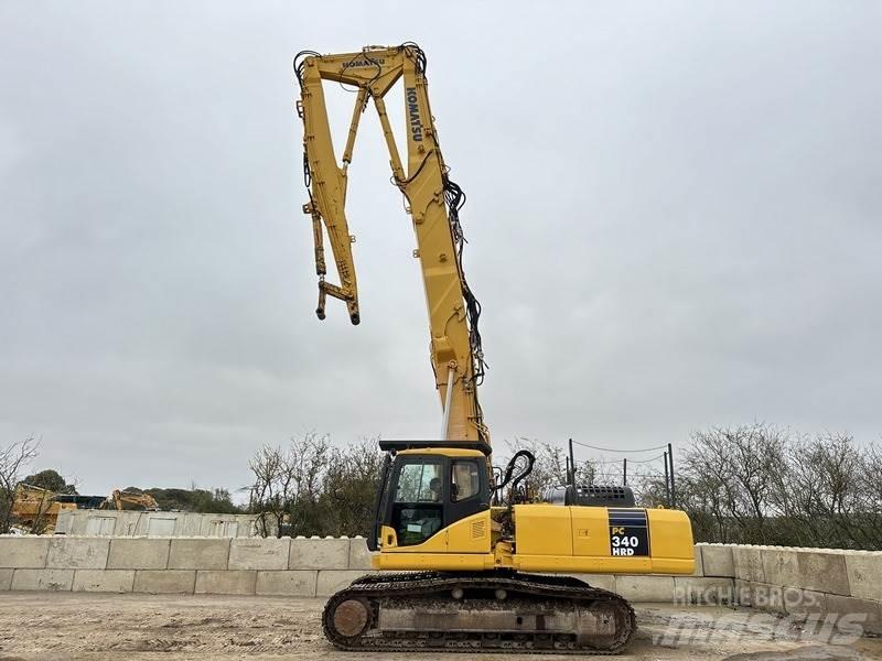 Komatsu PC340 HRD-7 Gravemaskiner for riving