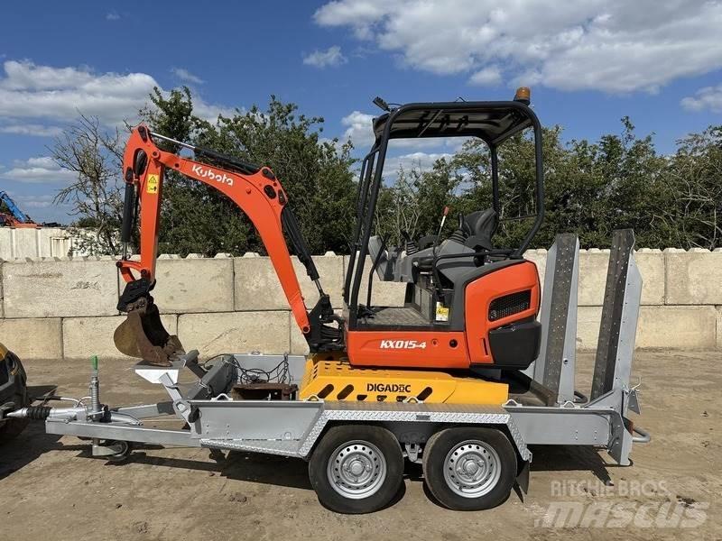 Kubota KX015-4 Minigravere <7t