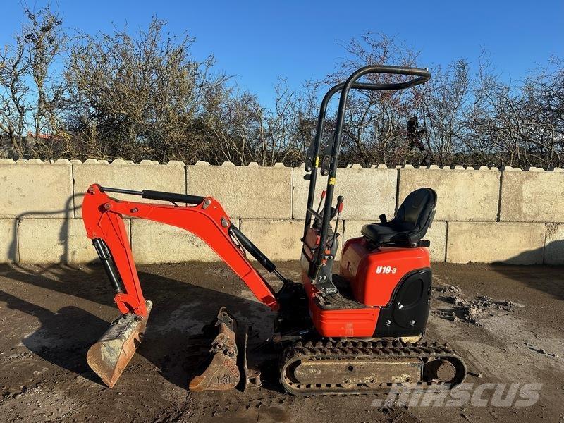 Kubota U10-3 Minigravere <7t