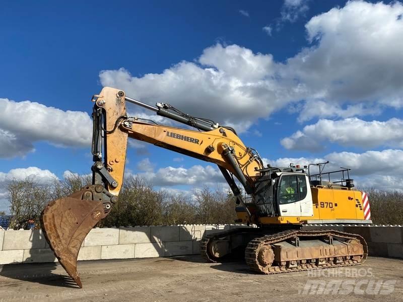 Liebherr R970 SHD Gravemaskiner for riving