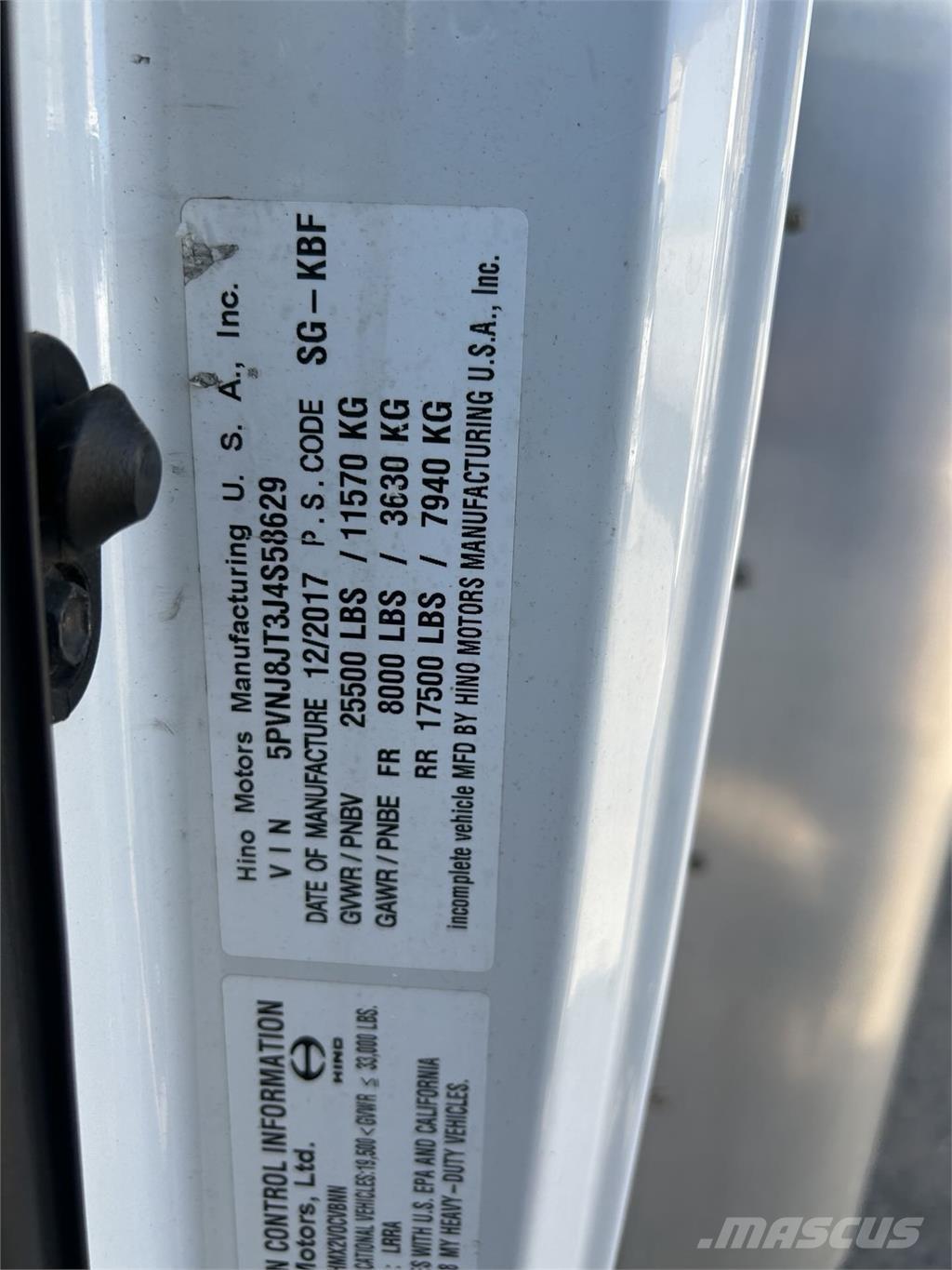 Hino 258ALP Skapbiler