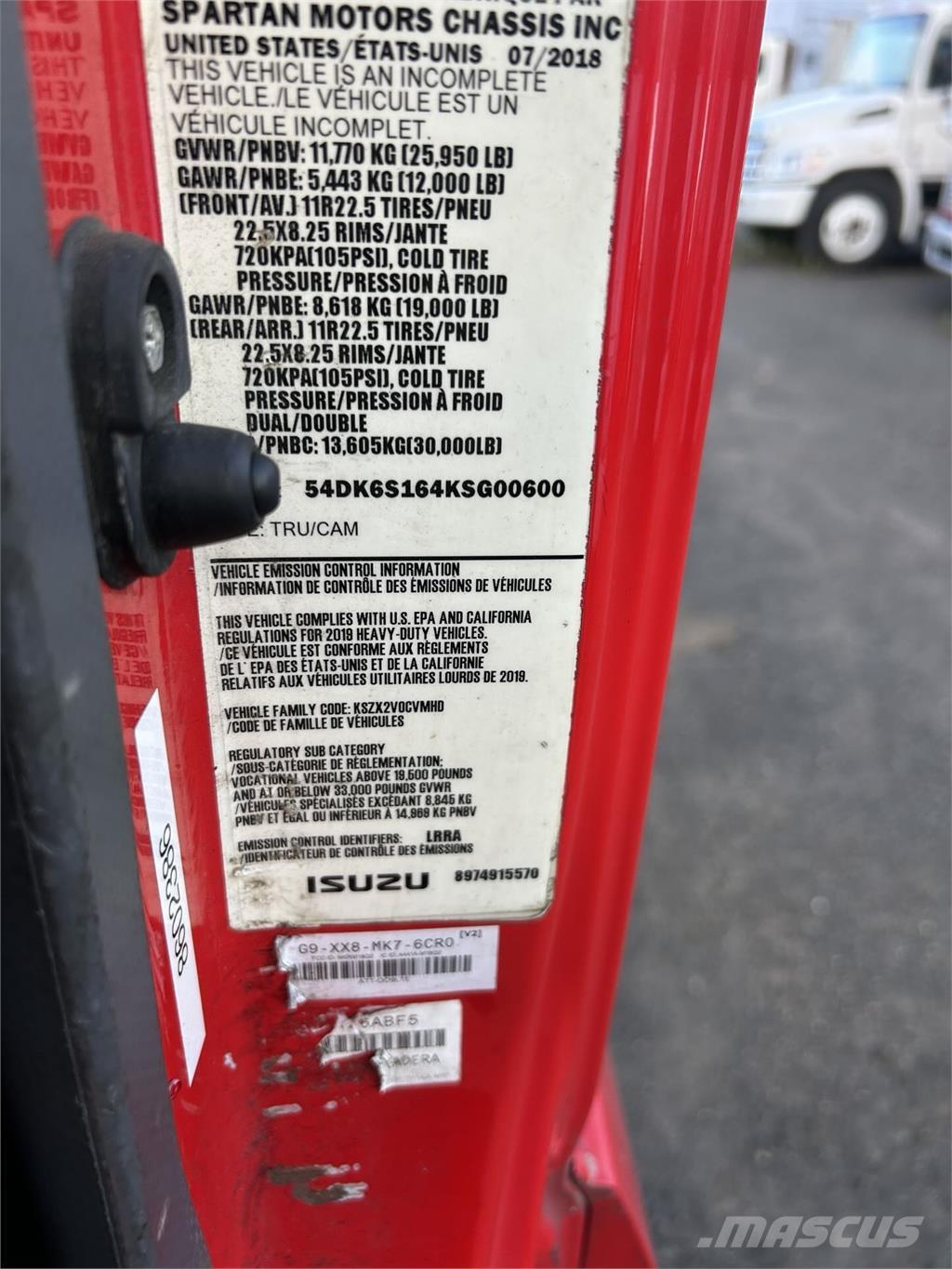 Isuzu FTR Andre lastebiler