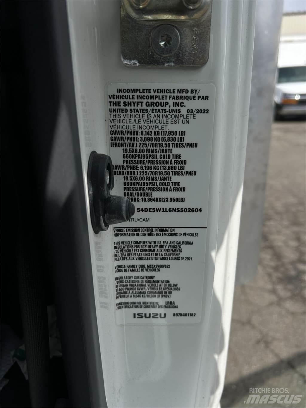 Isuzu NQR Skapbiler
