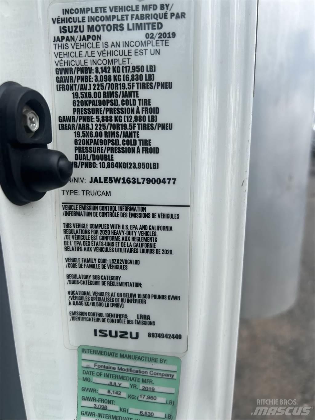 Isuzu NQR Skapbiler