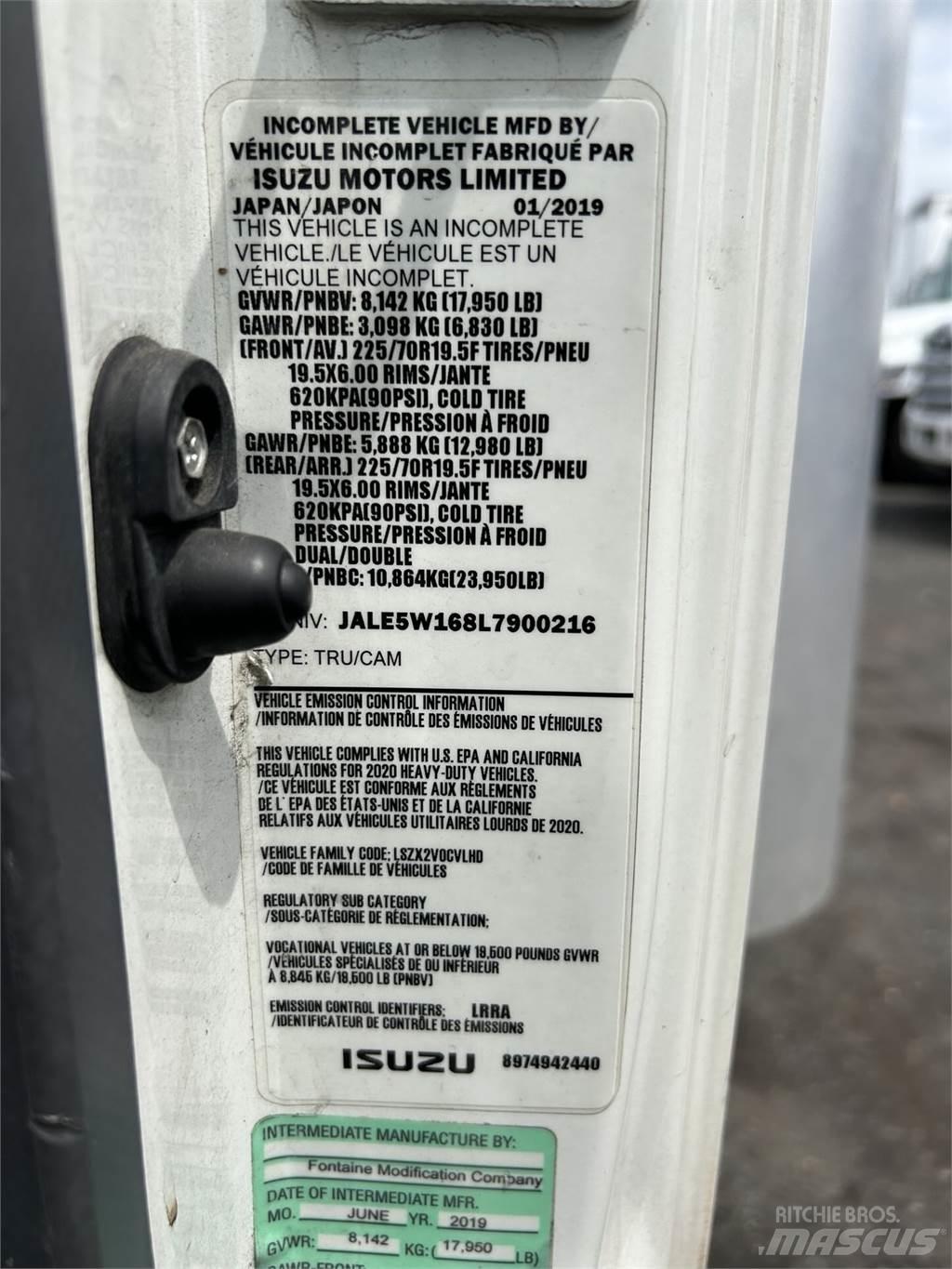 Isuzu NQR Skapbiler