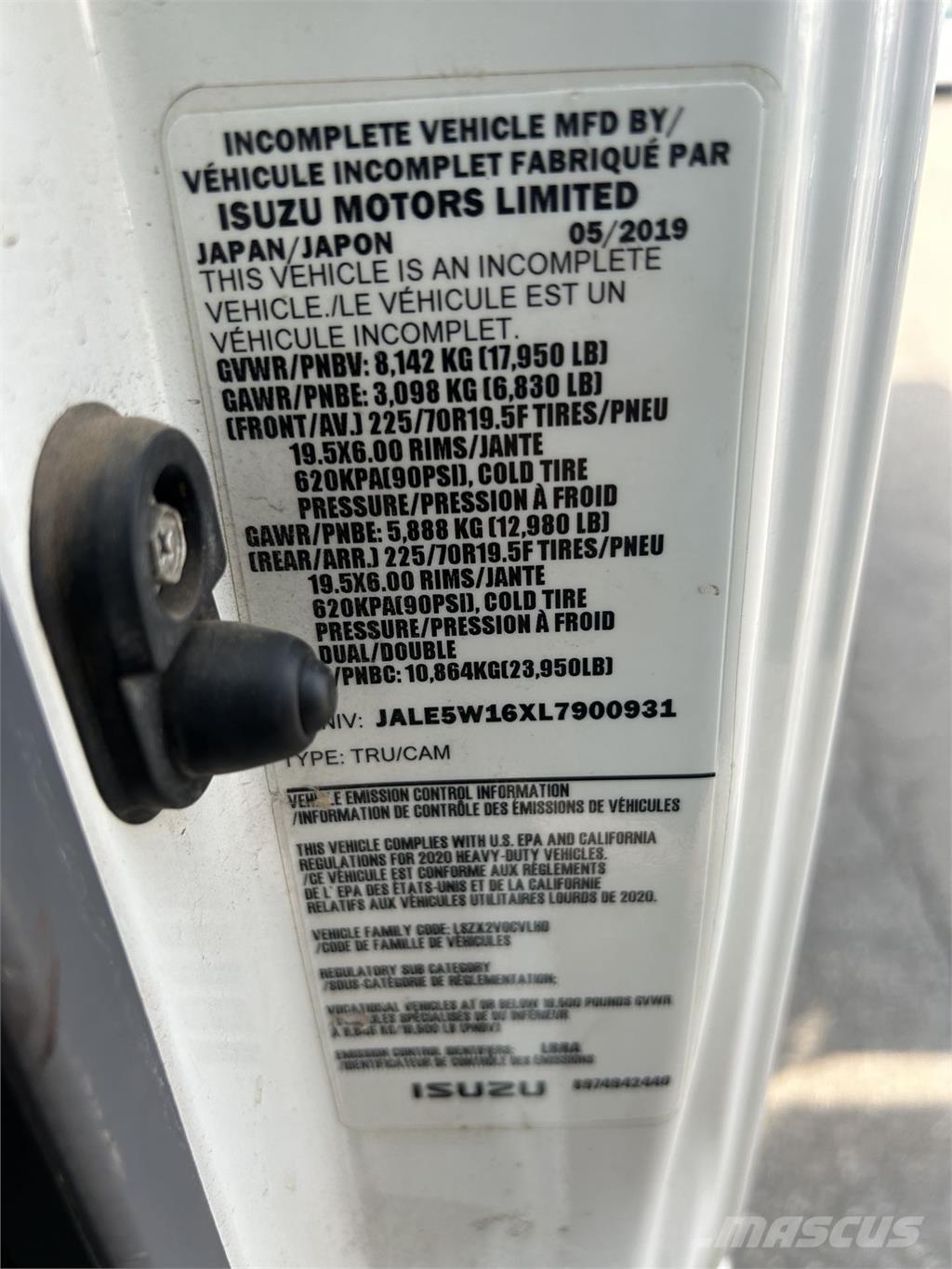 Isuzu NQR Tippbil