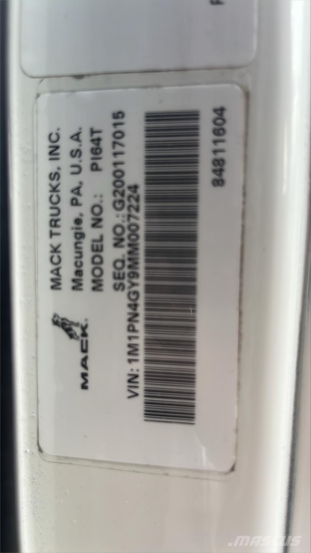 Mack PI64T Trekkvogner