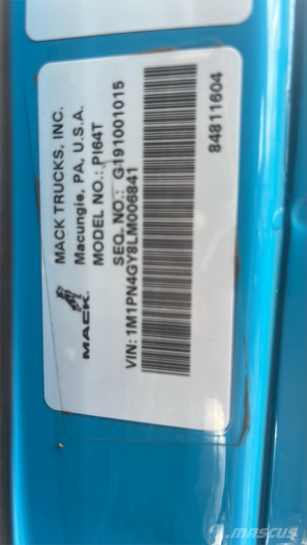 Mack PI64T Trekkvogner