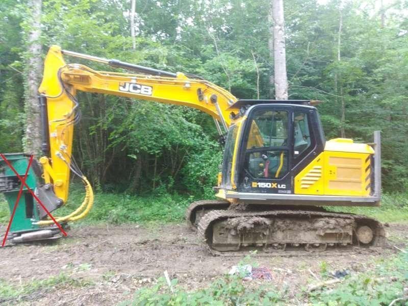 JCB 150XL SV Beltegraver