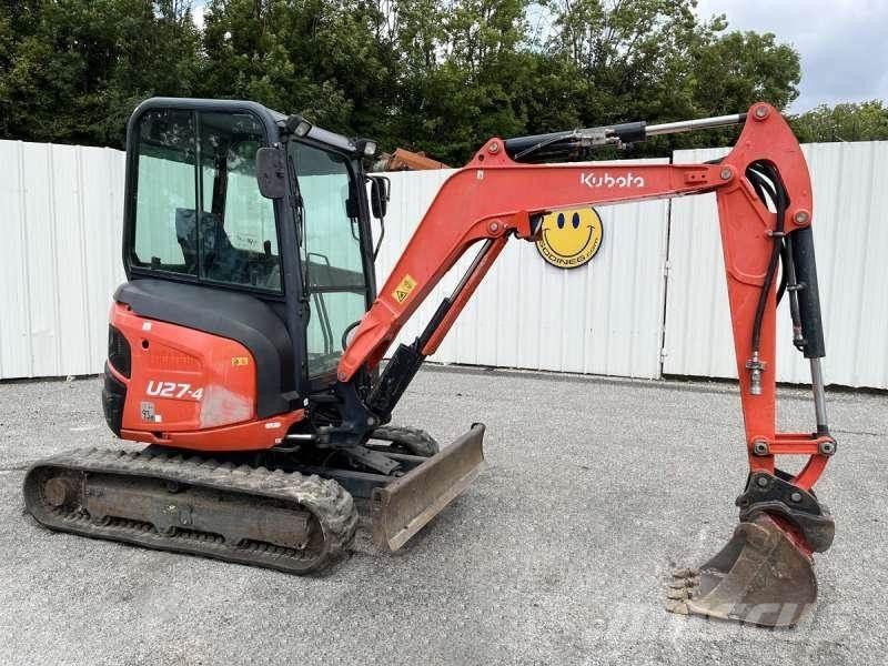 Kubota U27-4 Minigravere <7t