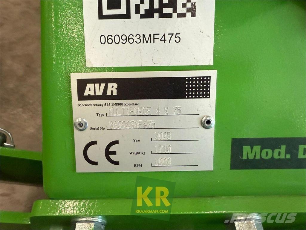 AVR MultiForce Jordforbredningsutstyr