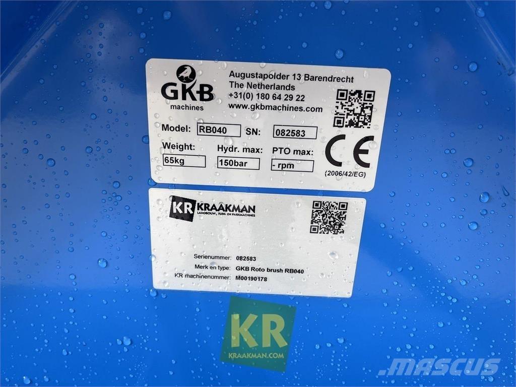  GKB Rotobrush Park- og hagemaskiner - Annet